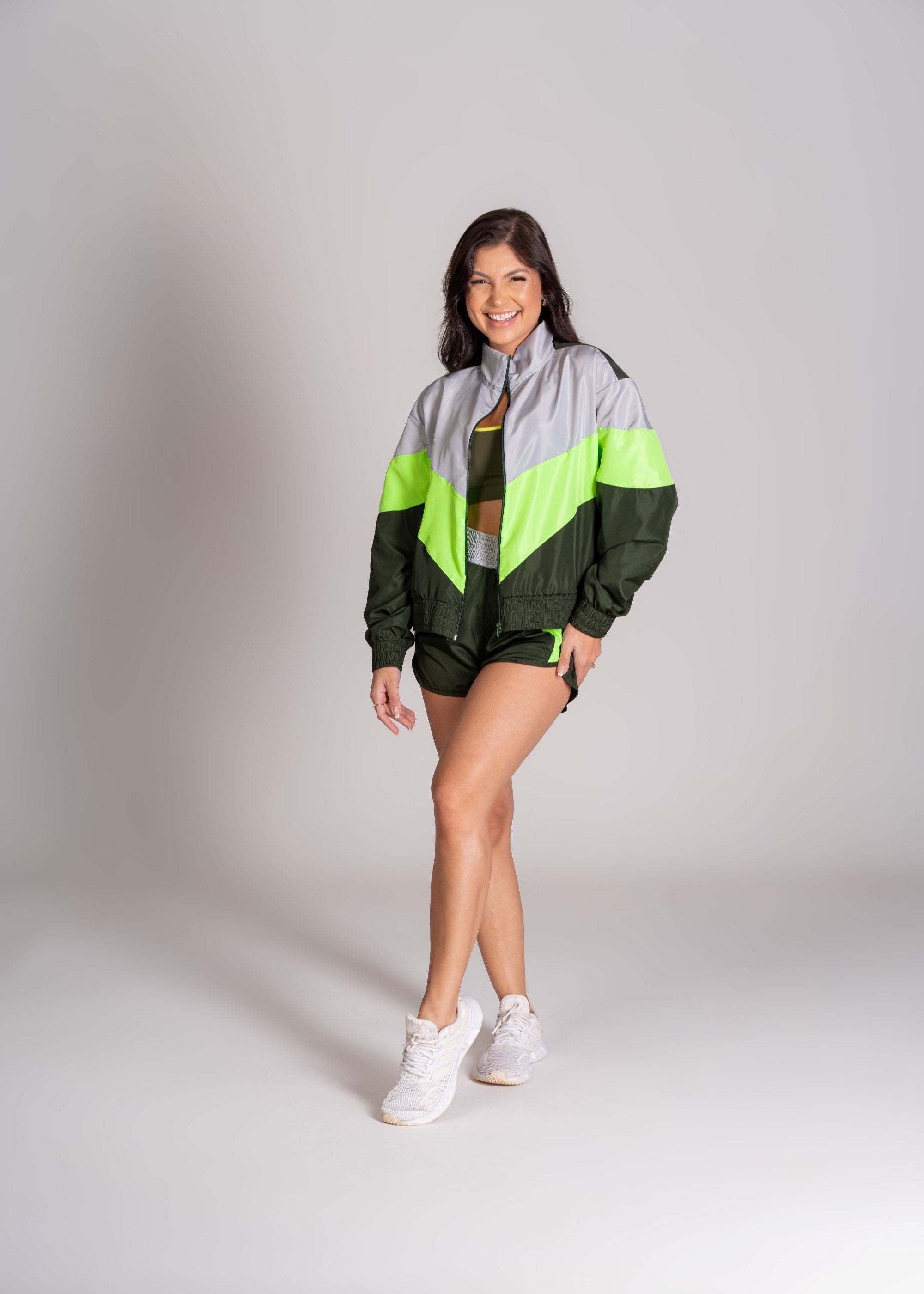 Jaqueta Corta-Vento Pulse Verde