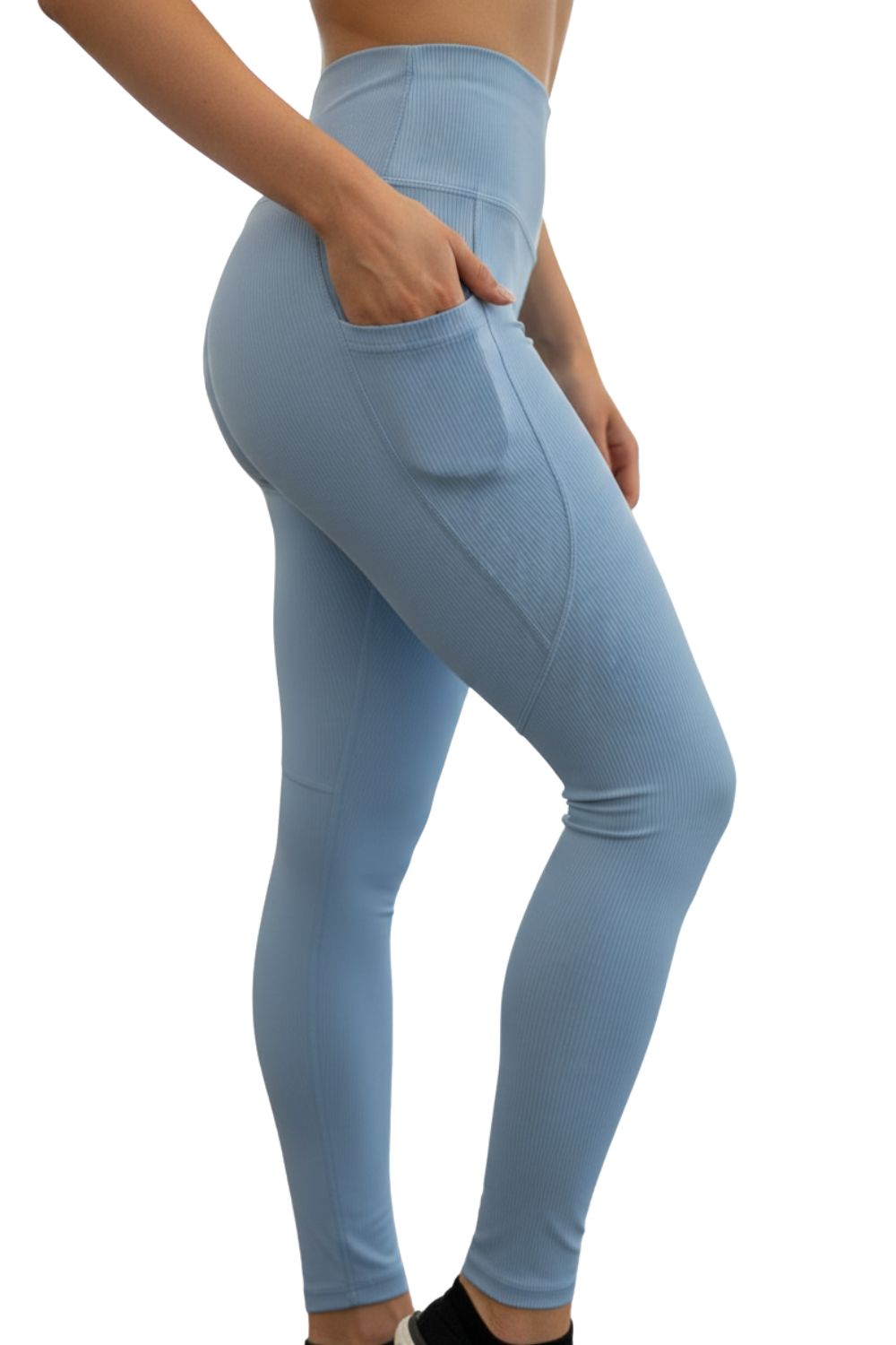 Calça Legging Canelado Soft c/ Bolso
