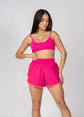 Short Tactel Run Rosa