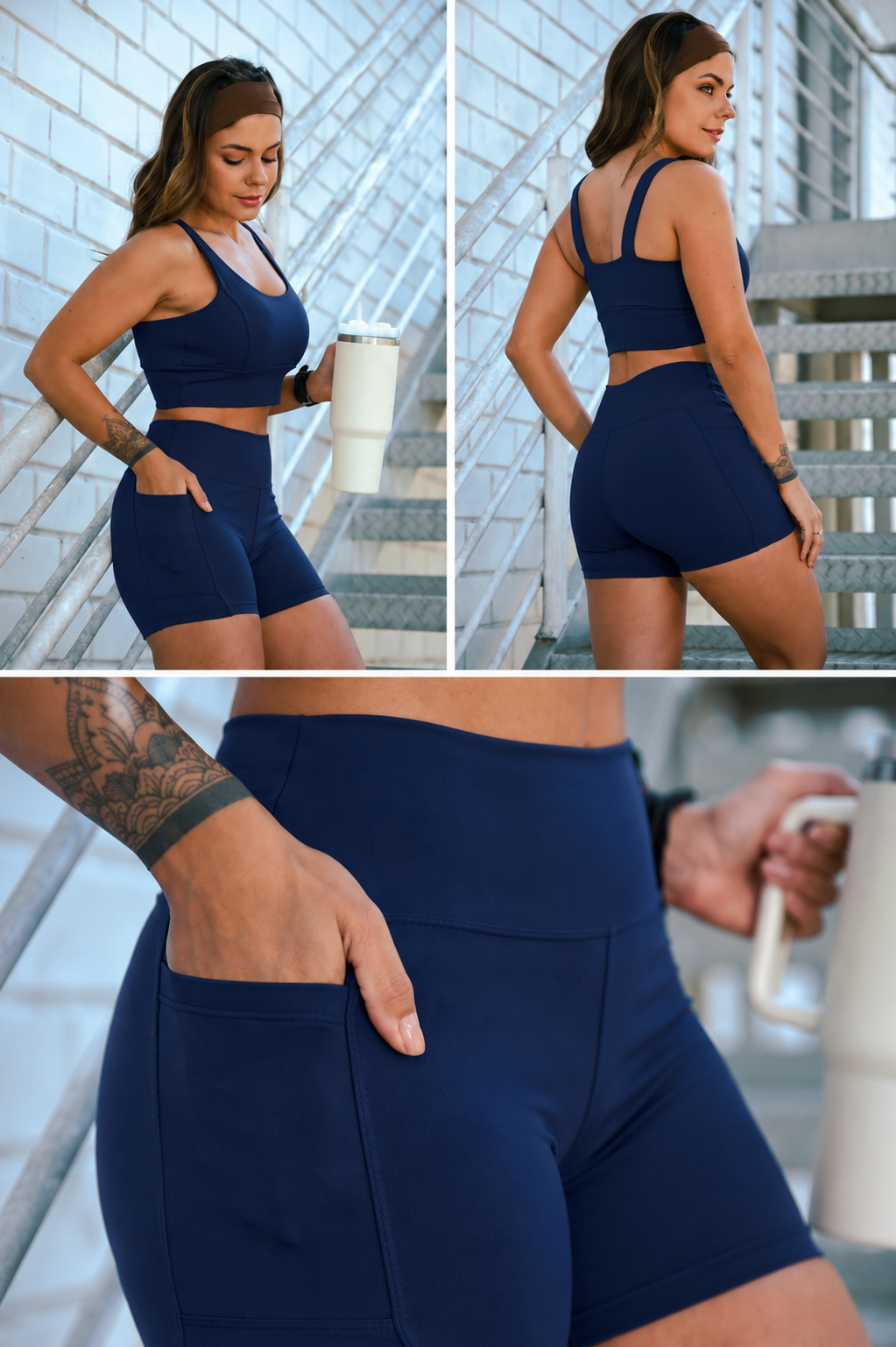 Conjunto Bolso Enamorada - Marinho