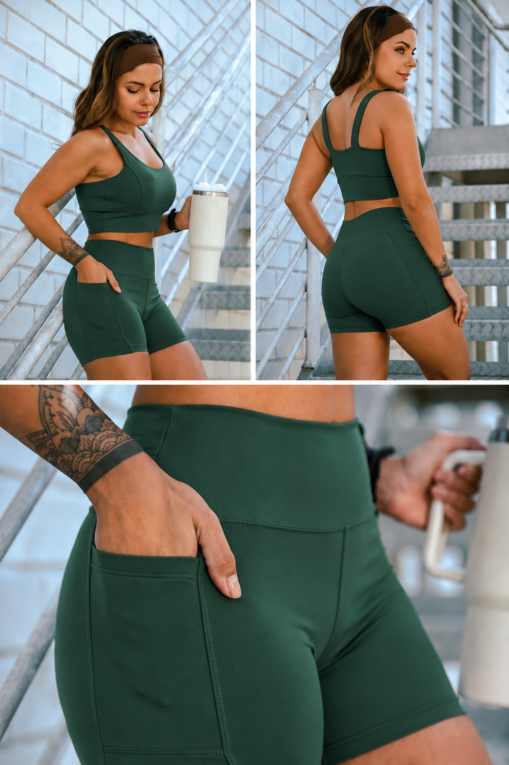 Conjunto Bolso Enamorada - Verde