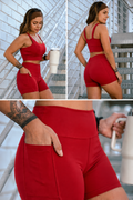 Conjunto Bolso Enamorada - Vermelho