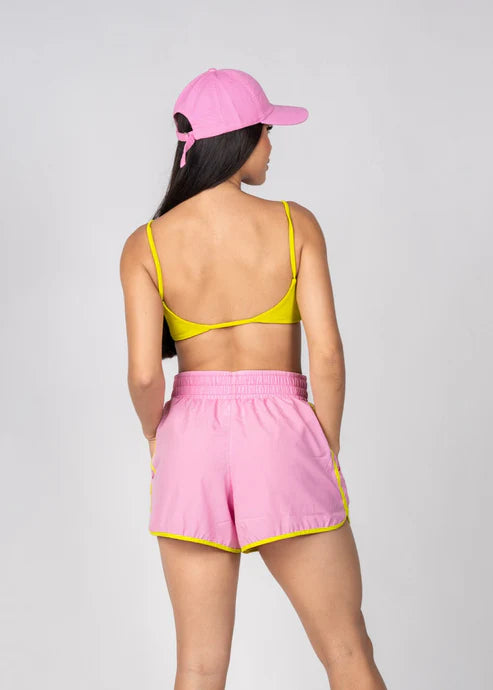 Conjunto Short Tactel e Top Fita Run
