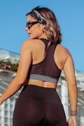 Top Tela _ Rosa velho