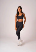 Conjunto Legging e Top Alças Retas Preto